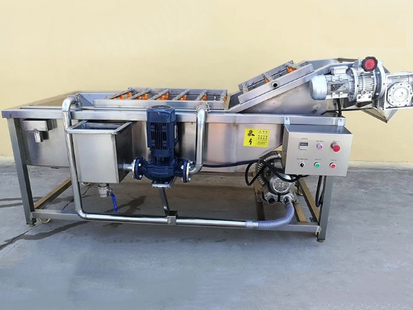 Fruit and vegetable cleaning and drying line equipment characteristics